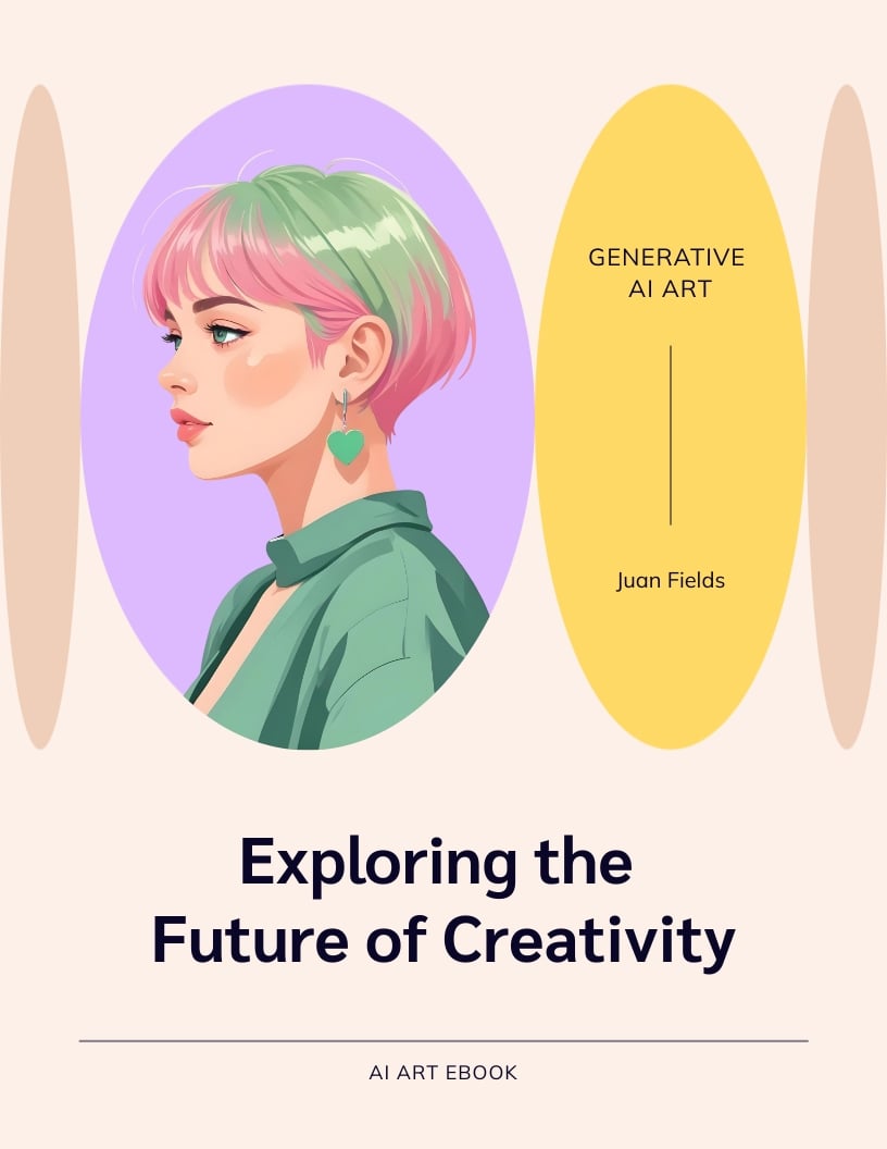 Generative AI Art Ebook Template Generative AI Art Ebook Template
